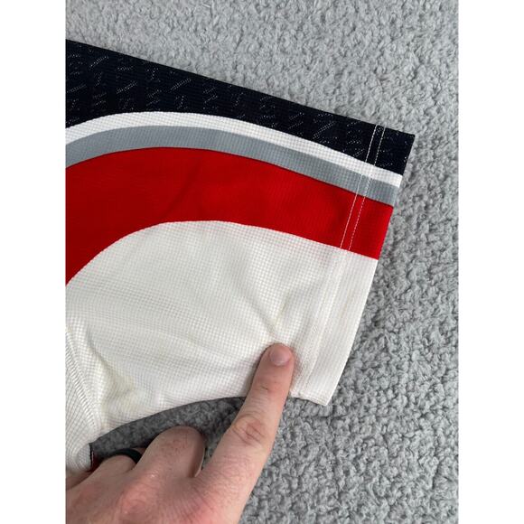 Capo Forma Jersey Mens Large Cycling Full Zip Velo News Red Black Made in Italy - Picture 8 of 12